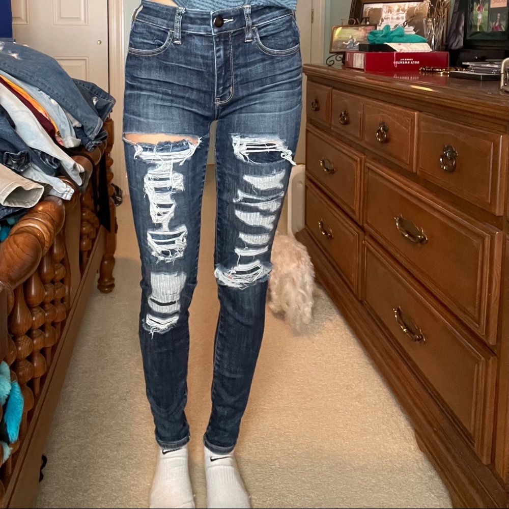American Eagle High Rise Jegging